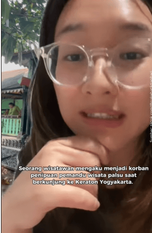 Seorang wisatawan mengaku menjadi korban penipuan pemandu wisata palsu saat berkunjung ke Keraton Yogyakarta.